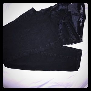 Black American Eagle Jegging Jeans